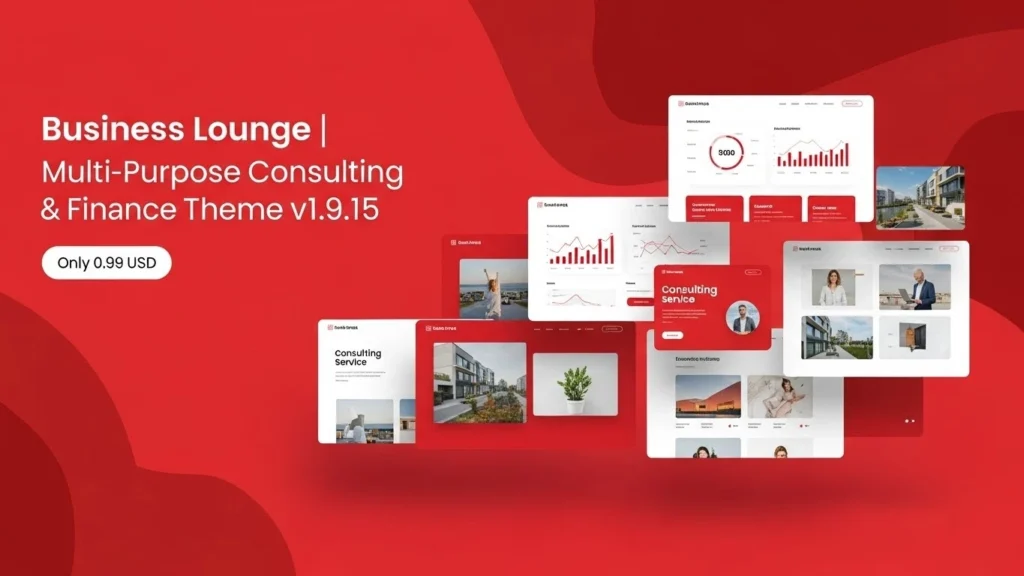 Business Lounge | Multi-Purpose Consulting & Finance Theme v1.9.15