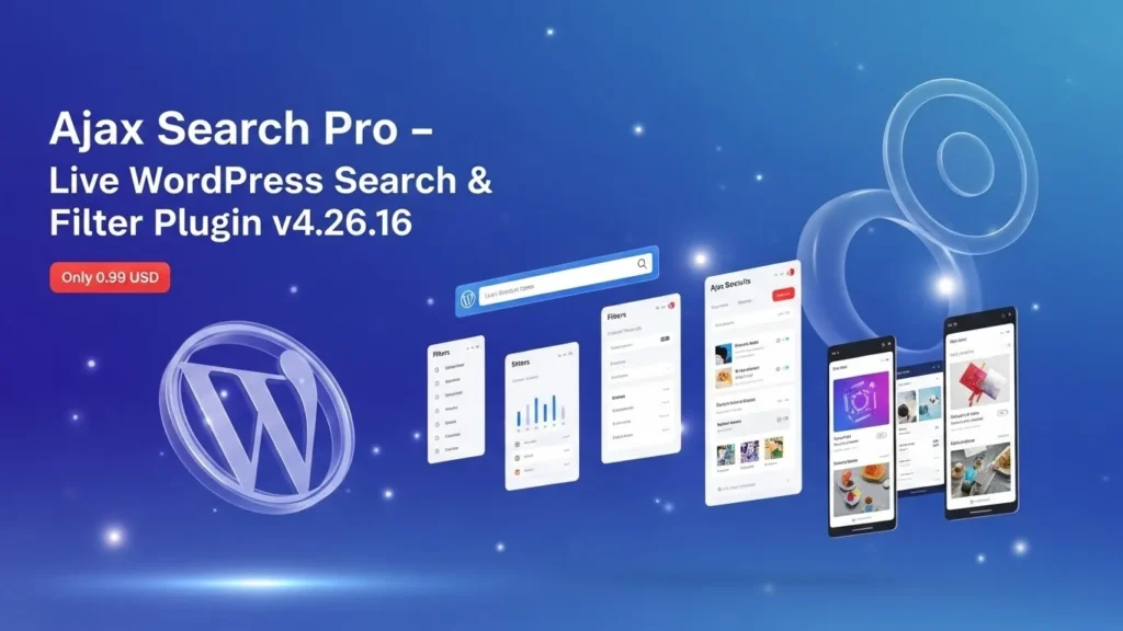 Ajax Search Pro v4.26.16 – Live WordPress Search & Filter Plugin